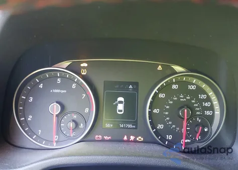 2018 Hyundai Elantra Sport из США, поврежденный, VIN KMHD04LB8JU596762